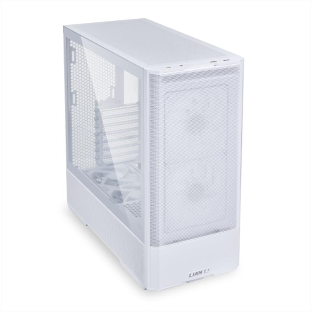 CASE LIAN LI ATX LANCOOL 207 MESH Mid-Tower w/ Tempered glass, 2x 140mm ARGB 2x 120mm PWM, White LANCOOL 207RW - Image 4