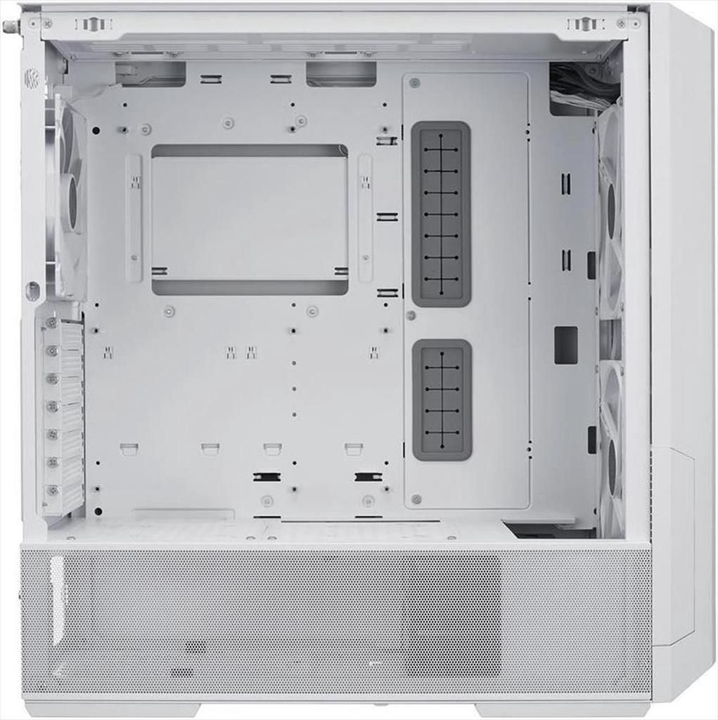CASE LIAN LI E-ATX LANCOOL 216 RGB Mid-Tower w/ Tempered glass, 2x160mm ARGB, 1x140mm PWM, w/750W Bronze, White, LANCOOL 216RW - Image 4