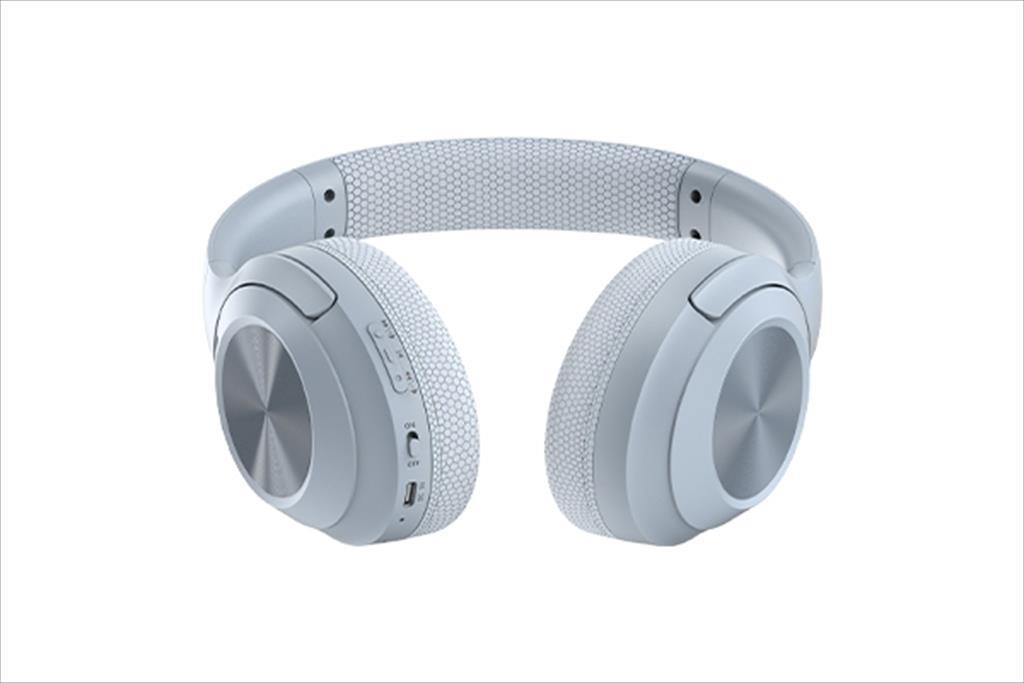 HEADPHONES WIRELESS A4TECH, Bluetooth w/microphone, Blue BH220 - Image 4