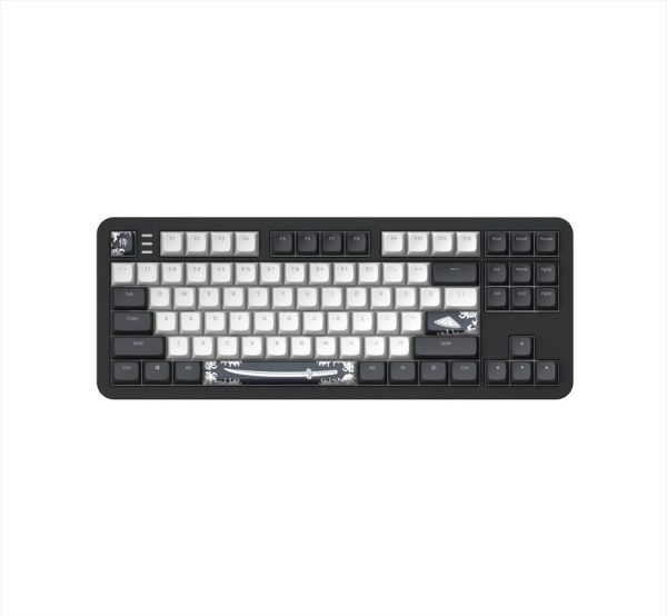 Keyboard mechanical dark project alu87b bushido tkl hs rgb linear mechanical switches g3ms moonstone- pre-lubed, +4 switch +keycap language set ansi layout