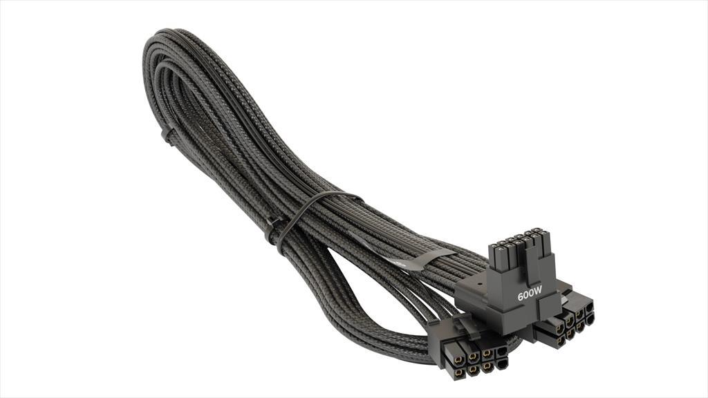 CABLES PSU ATX 12VHPWR SEASONIC 90° 600W 16-PIN TO 2x8 PIN (ONLY FOR SEASONIC) - Image 2