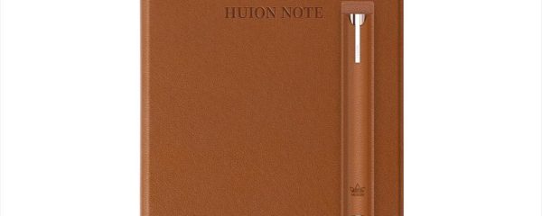 PEN TABLET HUION NOTE X10, 2in1 w/digital smart notebook, 7.35"x 5.5" USB-C, 8192 Levels, 5080 LPI, Brown