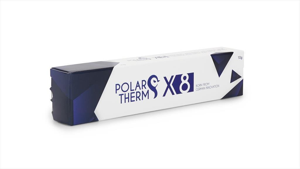 PASTE THERMAL POLARTHERM X-8 (10g) X8-010 w/applicators and spatula - Image 2