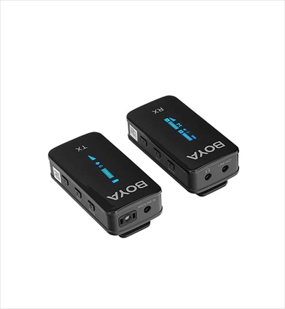 MICROPHONE WIRELESS SYSTEM BOYA AFH 2.4GHz Ultra-compact, up to 100m, BY-XM6-S1 - Image 4