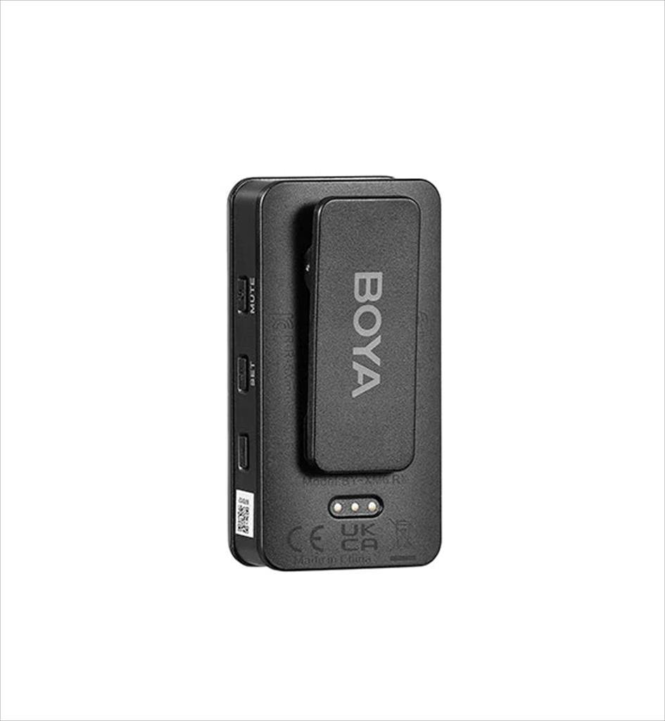 MICROPHONE WIRELESS SYSTEM BOYA AFH 2.4GHz Ultra-compact, up to 100m, BY-XM6-S1 - Image 5