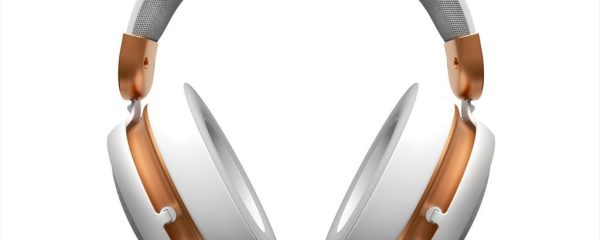 HEADPHONES DARK PROJECT Wireless (2.4GHz&BT) Gaming-Headset SONO w/Mic, 53mm neodymium driver, White/Gold