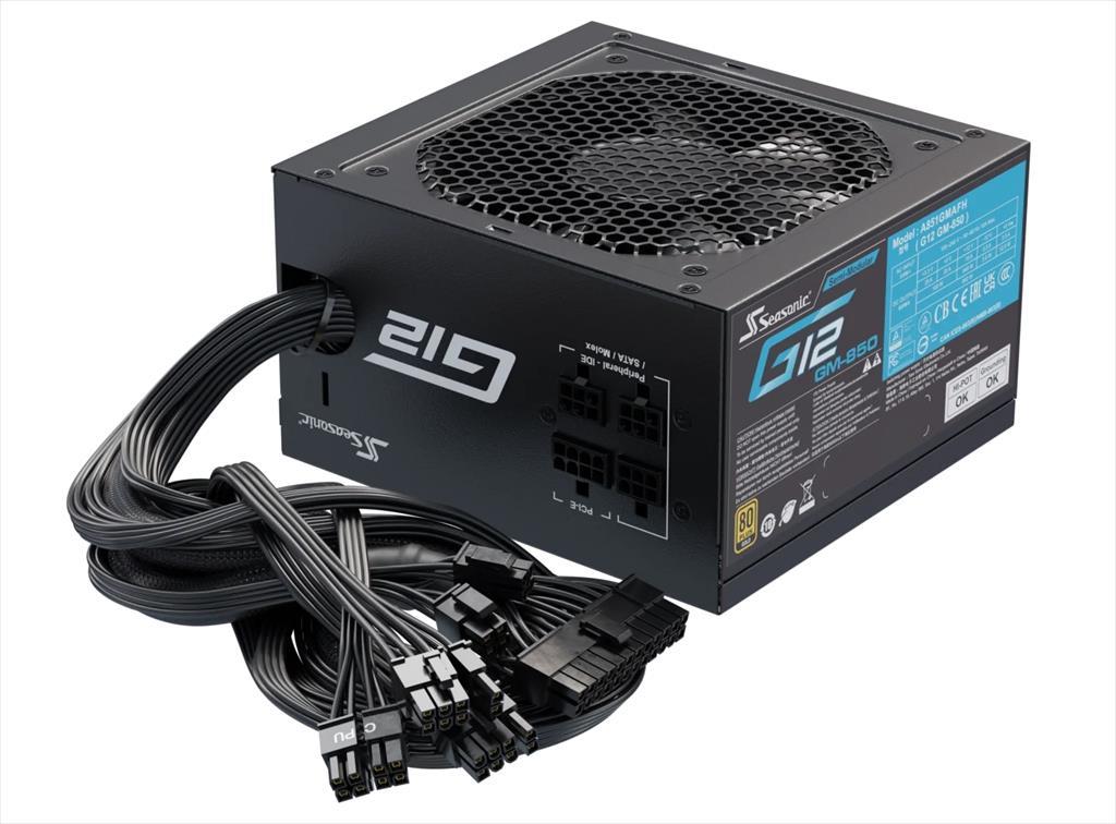 PSU 850W SEASONIC G12 GM-850 80+ GOLD , Semi Modular, Black, SSR-850FM - Image 5