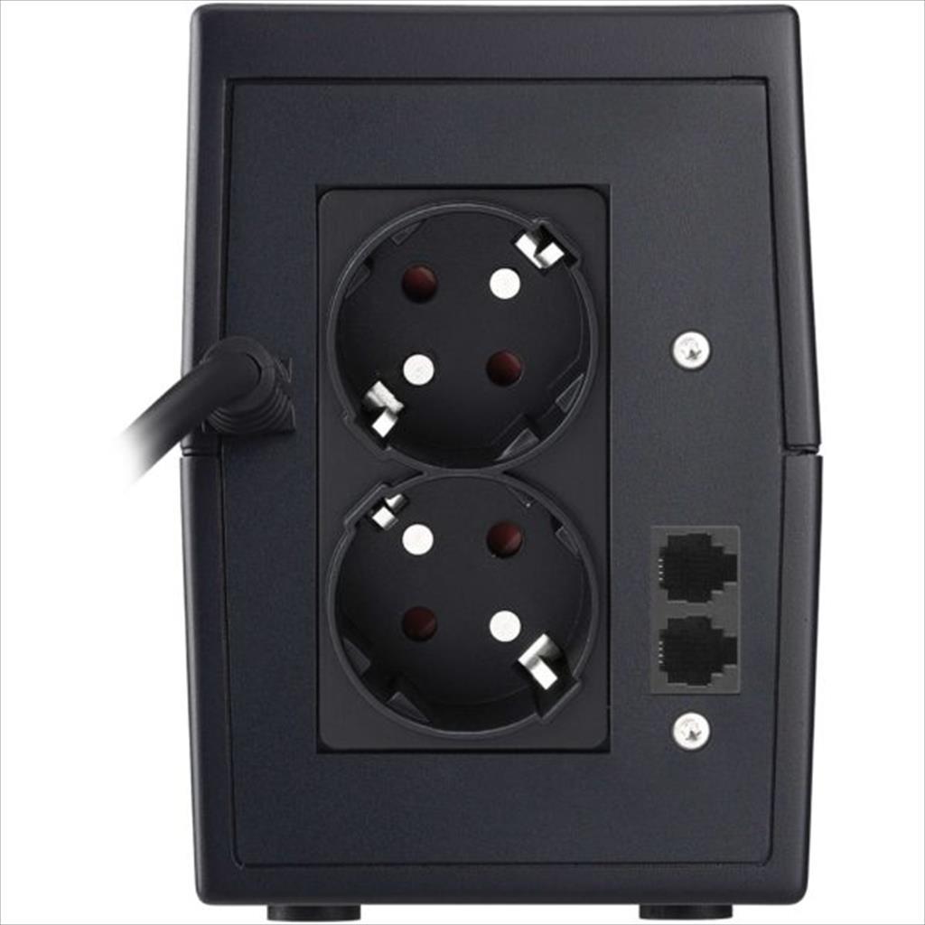 UPS 850VA / 480W POWERWALKER VI 850 SH, 2xSHUKO, USB, RJ11, 10120049 - Image 3