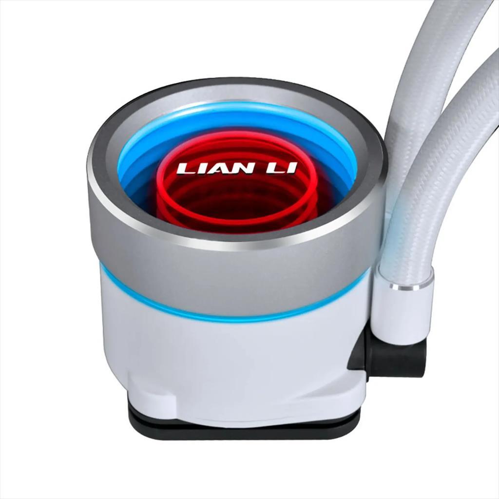 COOLERS CPU AIO LIAN LI GALAHAD II TRINITY 360 ARGB, 3x120mm High Performance ARGB Fan, White, GA2T36W - Image 5