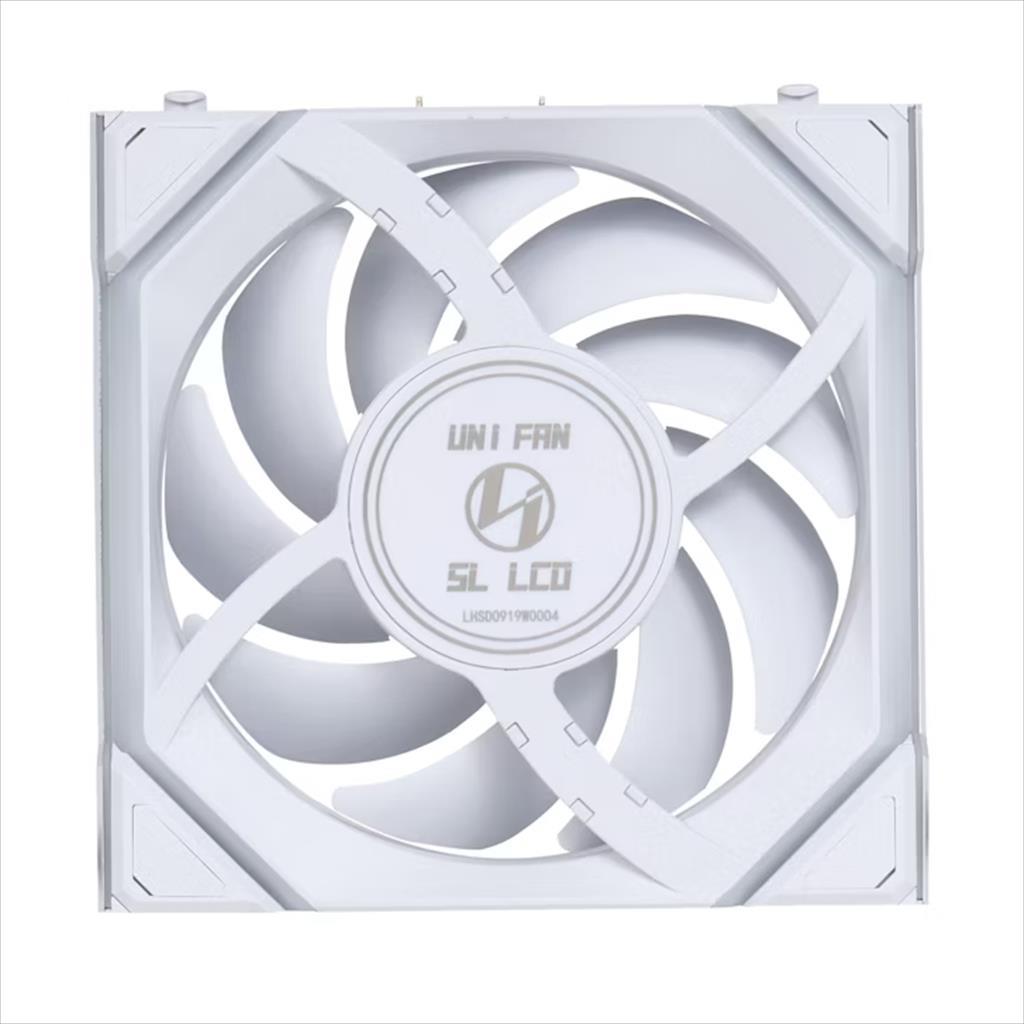 COOLERS CASE FAN 120mm LIAN LI UNI FAN SL Wireless LCD 120 Reverse Blade A-RGB PWM, White, 12RSLLCD1W1W - Image 4