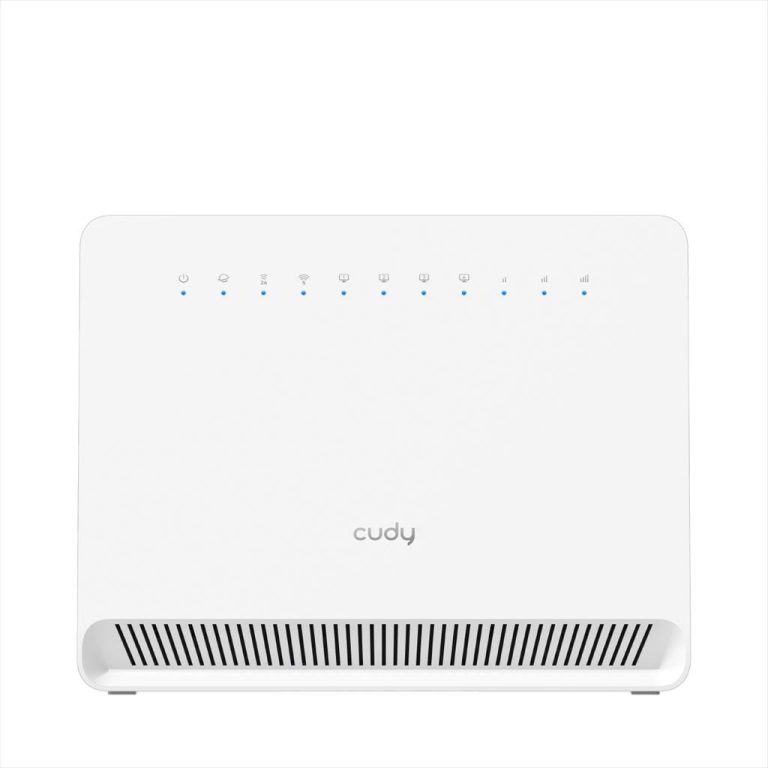 NET ROUTER WIRELESS DUAL BAND AC1200 4G LTE Cat6 CUDY LT700E w/2 internal antennas, 1x WAN Gb port, 4x LAN Gb ports