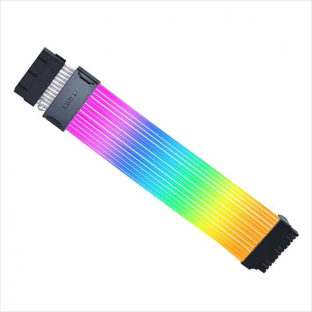 EXTENSION PSU LIAN LI STRIMER WIRELESS ATX 24-pin 26cm RGB, controller included, PW24-1W-T