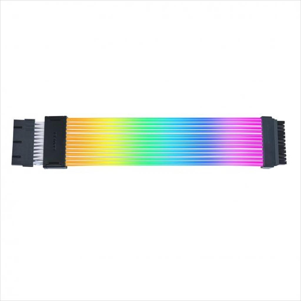 EXTENSION PSU LIAN LI STRIMER WIRELESS ATX 24-pin 26cm RGB, controller included, PW24-1W-T - Image 2