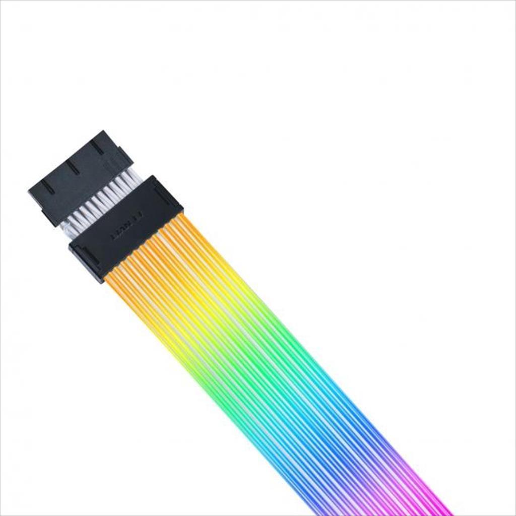 EXTENSION PSU LIAN LI STRIMER WIRELESS ATX 24-pin 26cm RGB, controller included, PW24-1W-T - Image 3