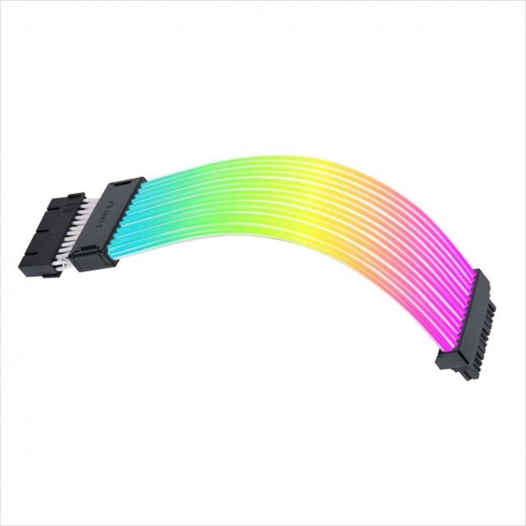 EXTENSION PSU LIAN LI STRIMER WIRELESS ATX 24-pin 26cm RGB, controller included, PW24-1W-T - Image 4