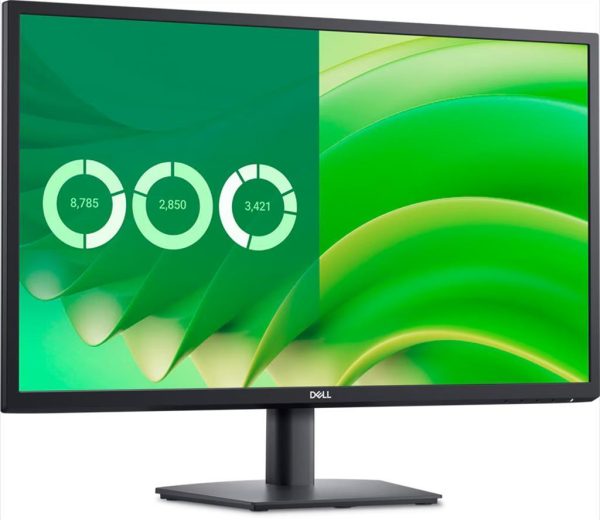 Monitor 27" dell e2725h led 16:9 1920 x 1080, 75hz, va, dp, vga, 5ms