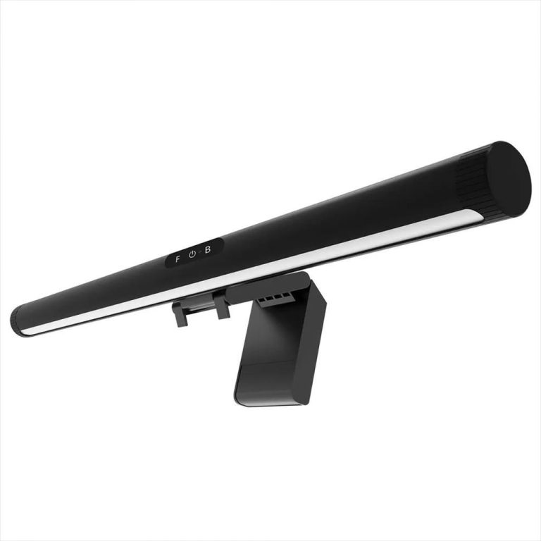 MONITOR LED LIGHT BAR EXTRALINK type C power connector, Black