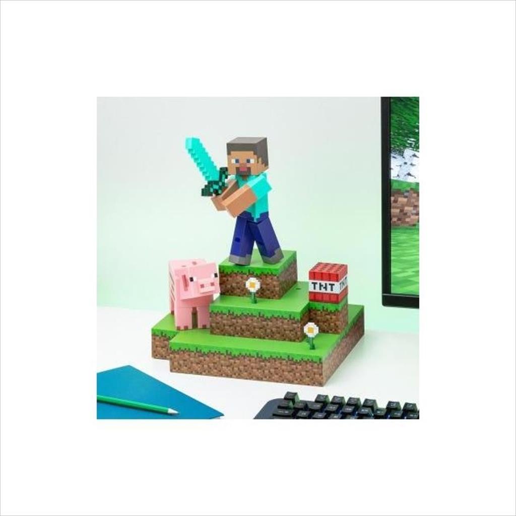 GAME FIGURINE PALADONE Minecraft - Steve Diorama Light, PP9463MCF - Image 2