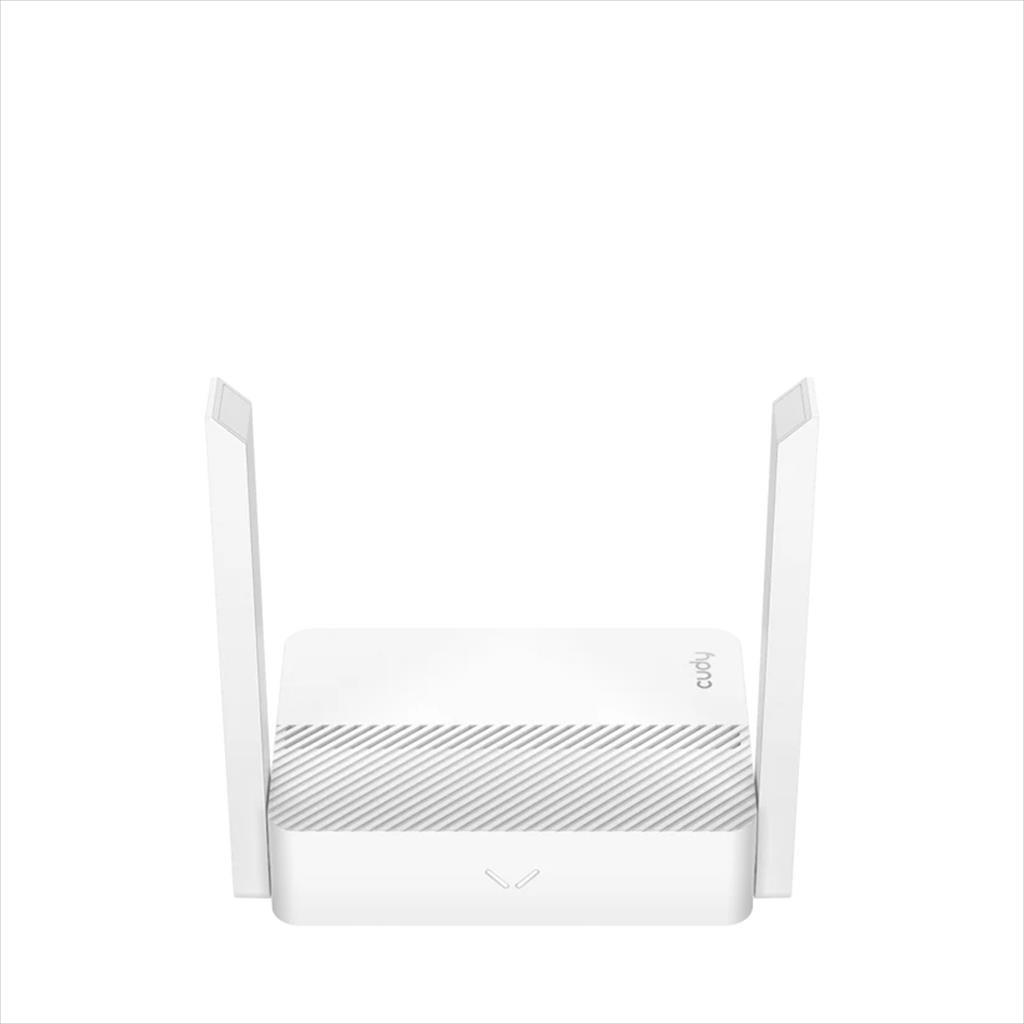 NET ROUTER WIRELESS DUAL BAND AC1200 CUDY WR1200E, w/2 antennas, 1x WAN 10/100 port, 3x LAN 10/100 ports