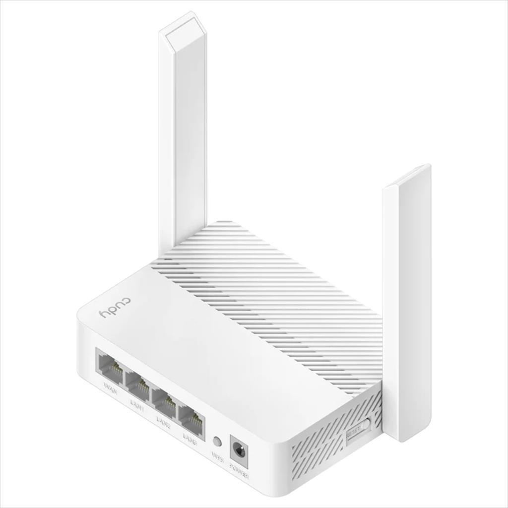 NET ROUTER WIRELESS DUAL BAND AC1200 CUDY WR1200E, w/2 antennas, 1x WAN 10/100 port, 3x LAN 10/100 ports - Image 3