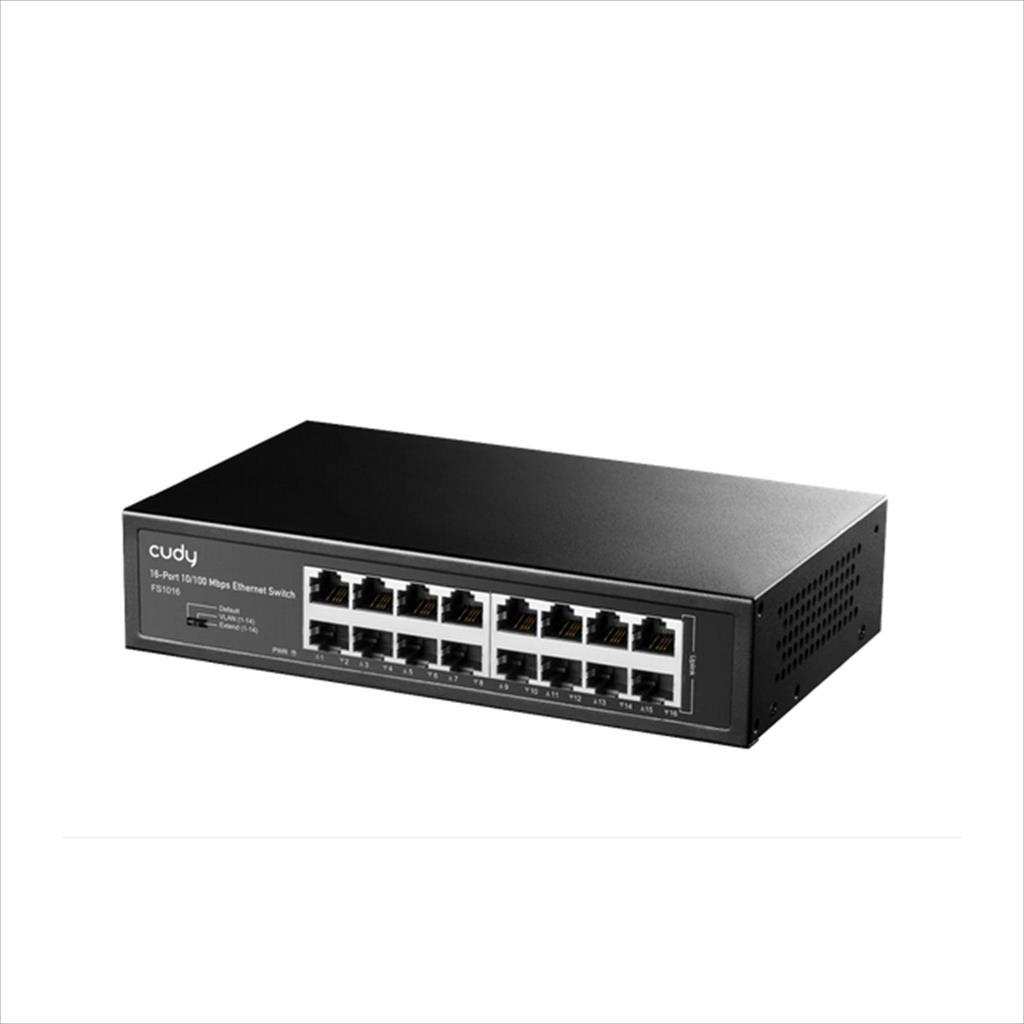 NET Switch CUDY 16-port 10/100 FS1016, metal case - Image 3