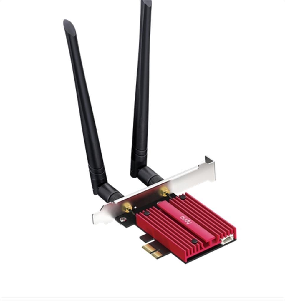 NET LAN WIRELESS PCI-E CUDY BE9300 Tri-Band WiFi 7, BT 5.4, WE9300 - Image 2