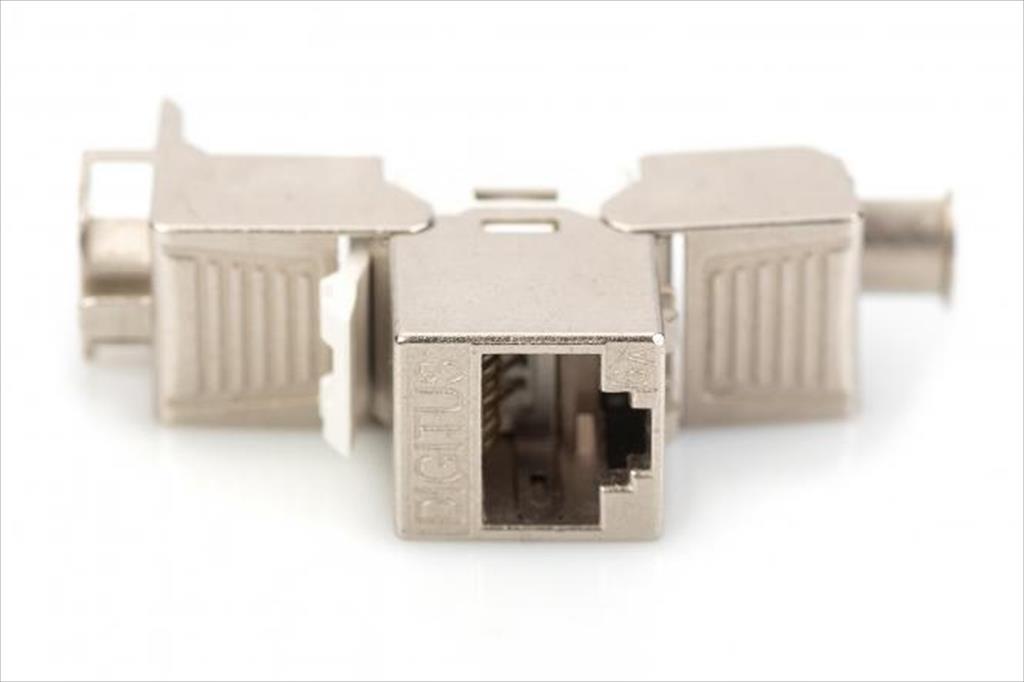 NET MODUL RJ-45 Cat6A Keystone Jack, 360 degree shielded, toolfree, DIGITUS, DN-93615-24 - Image 3