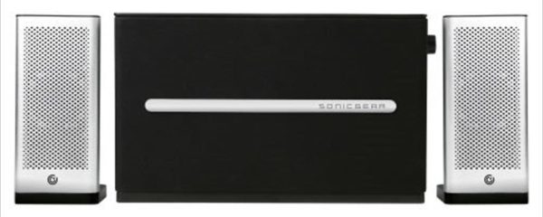SPEAKERS 2.1 SONICGEAR SPACE 7 Gun Metal 2.1 USB Music Playback,(46W) AUX/Bluetooth  4.2,FM Radio
