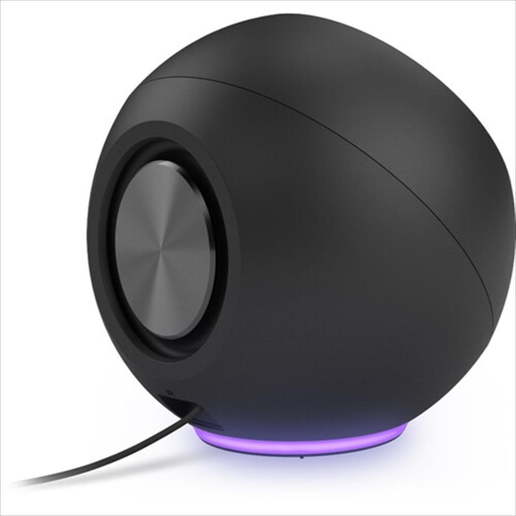 SPEAKERS 2.0 CREATIVE PEBBLE SE Black, USB Type-C, bluetooth 5.3, RGB, (4.4W) 51MF1725AA000 - Image 4