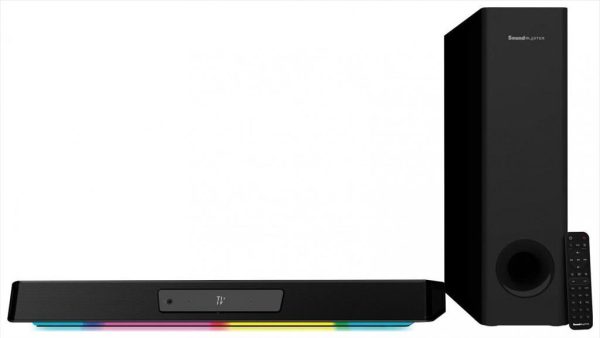 Speakers 2.1 soundbar creative sound blaster katana v2x rgb bluetooth 5.0,type-c, optical, hdmi, sxfi, (180w) 51mf8470aa000