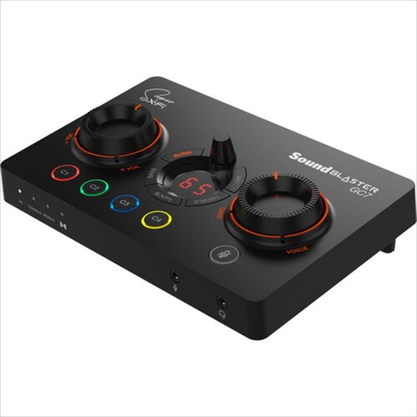 SOUND CARD USB-C CREATIVE SOUND BLASTER GC7 7.1, SXFI (Consoles and PC), optical, 70SB185000000