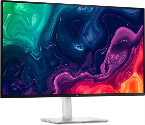 Monitor 32" dell s3225qs white 4k led va, 3840 x 2160, 120hz, 4ms, 2xhdmi 2.0, dp, w/speakers