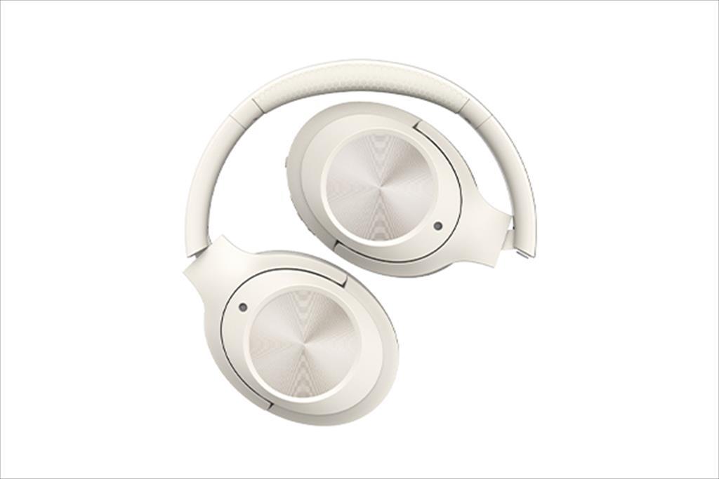 HEADPHONES WIRELESS A4TECH, Bluetooth w/microphone, Beige BH220 - Image 3