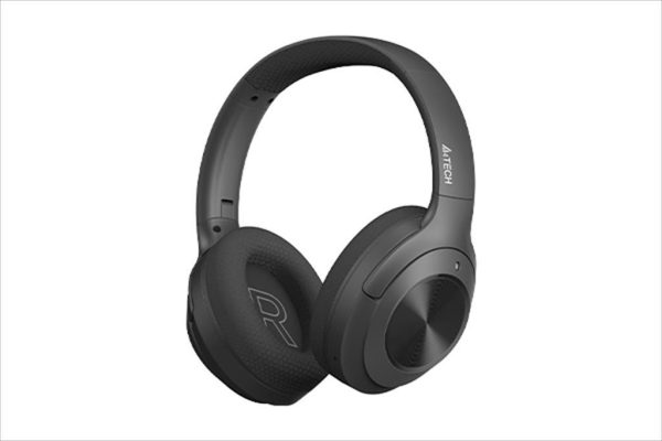 Headphones wireless a4tech, bluetooth w/microphone, black bh220