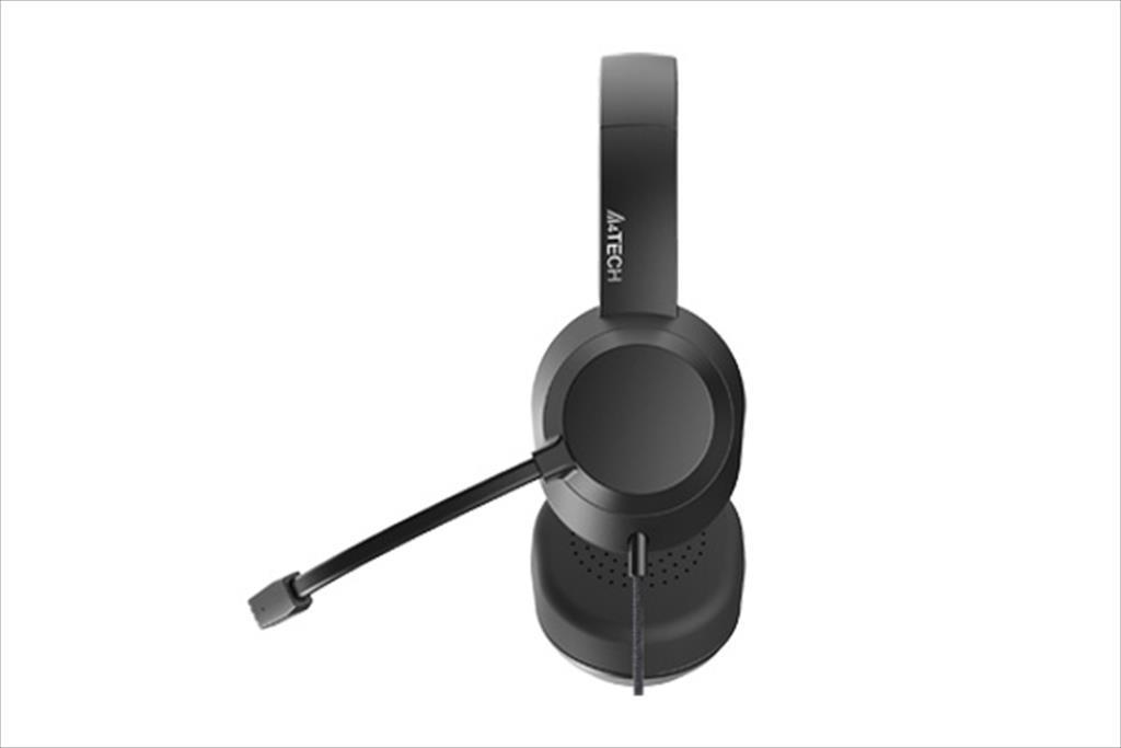 HEADPHONES A4TECH Fstyler FH150U USB-A, microphone, volume control, Black - Image 4