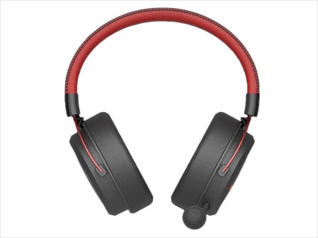 HEADPHONES WIRELESS A4TECH MR590 Bloody Gaming, Detachable mic, RGB, 3.5mm/2.4G,BT 5.3 w/Extension Dock, Sports Red - Image 3
