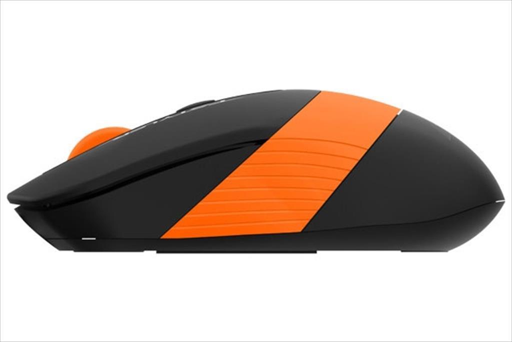 MOUSE WIRELESS USB A4TECH FSTYLER FG10S Silent, Orange - Image 4