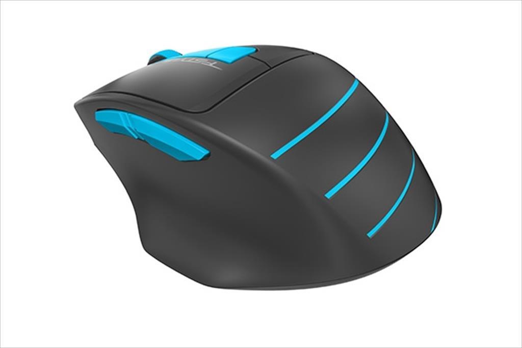 MOUSE WIRELESS USB A4TECH FSTYLER FG30S Silent, Blue - Image 2