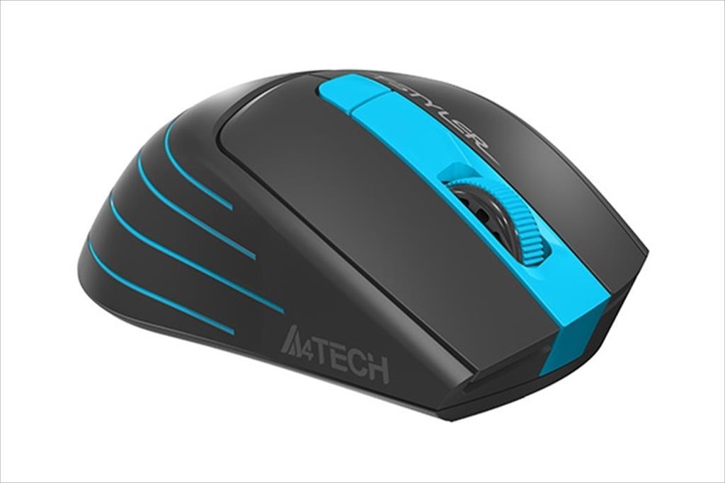 MOUSE WIRELESS USB A4TECH FSTYLER FG30S Silent, Blue - Image 5