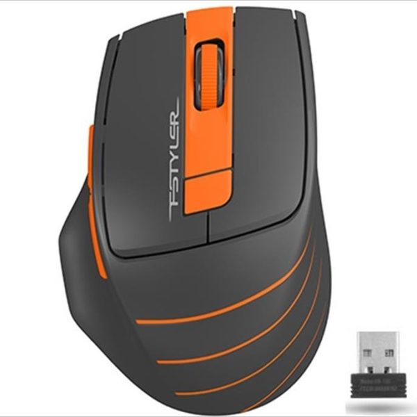 MOUSE WIRELESS USB A4TECH FSTYLER FG30S Silent, Orange