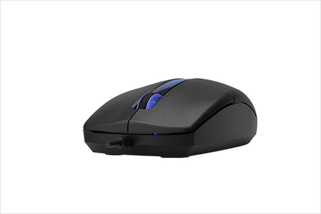 MOUSE WIRED USB A4TECH N-530S Silent, LED Illumination, Black - Image 3