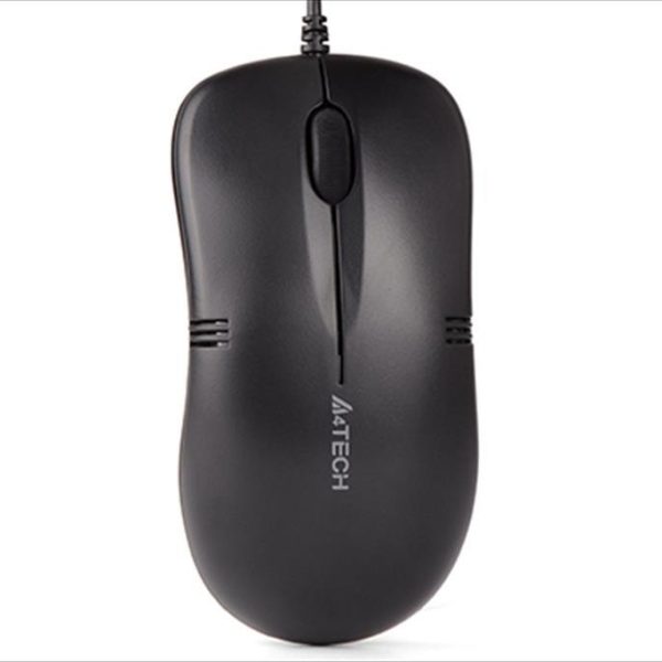 MOUSE WIRED USB A4TECH OP-560NU, Black