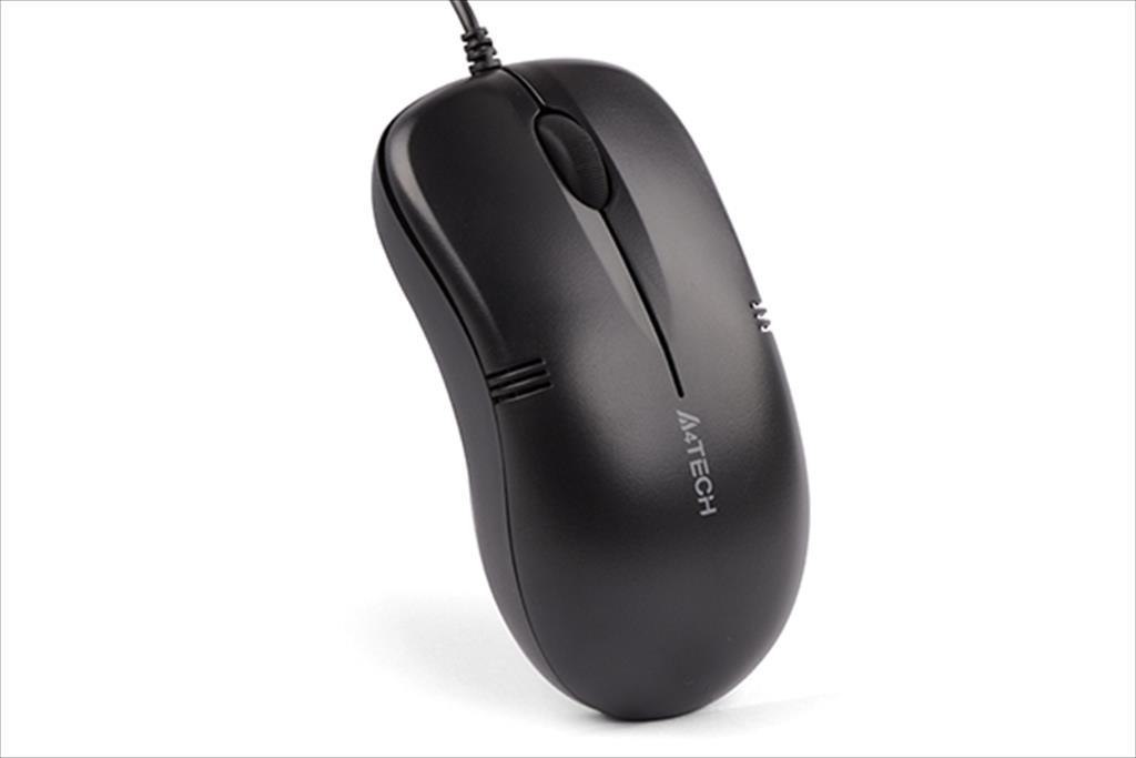 MOUSE WIRED USB A4TECH OP-560NU, Black - Image 2