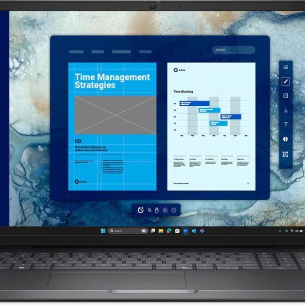 NOTEBOOK 16" DELL PRO 16 Intel Core 7 150U/16GB RAM DDR5 5600Mhz/ 512 GB SSD M.2 NVMe/FULLHD+ (16:10) IPS/BT/Backlit KB/Thunderbolt 4/RJ45/PC16250
