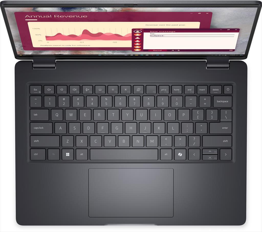 NOTEBOOK 14" DELL PRO14 Intel Core 5 120U/8GB RAM DDR5 5600Mhz/ 512 GB SSD M.2 NVMe/FULLHD+ (16:10) IPS/BT/Backlit KB/Thunderbolt 4/RJ45/PC14250 - Image 4