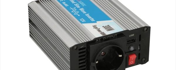 CAR POWER VOLTAGE CONVERTER EXTRALINK OPIM-300W 12V>230V 300W/600W, w/USB ,EX.18037