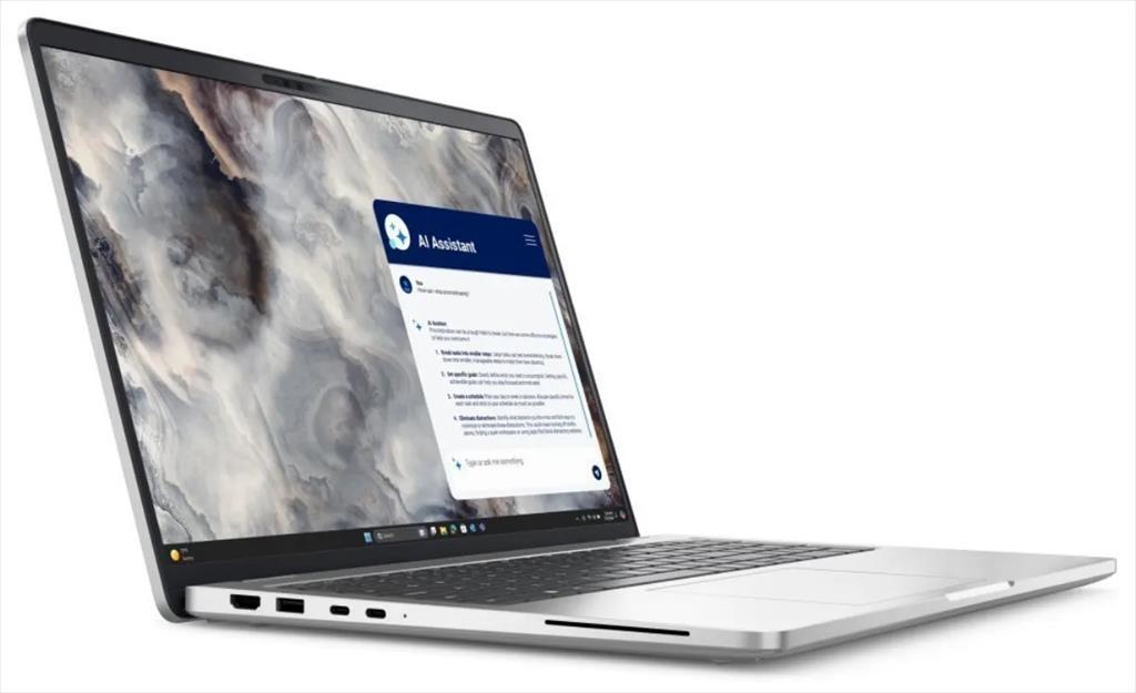 NOTEBOOK 16" DELL PRO 16 Plus PB16250, Ultra 7 265U/16GB RAM (1x 16) 5600 Mhz DDR5/ 512GB SSD M.2 NVMe/ /Cam+Mic,BT/Backlit KB /fingerprint reader - Image 2