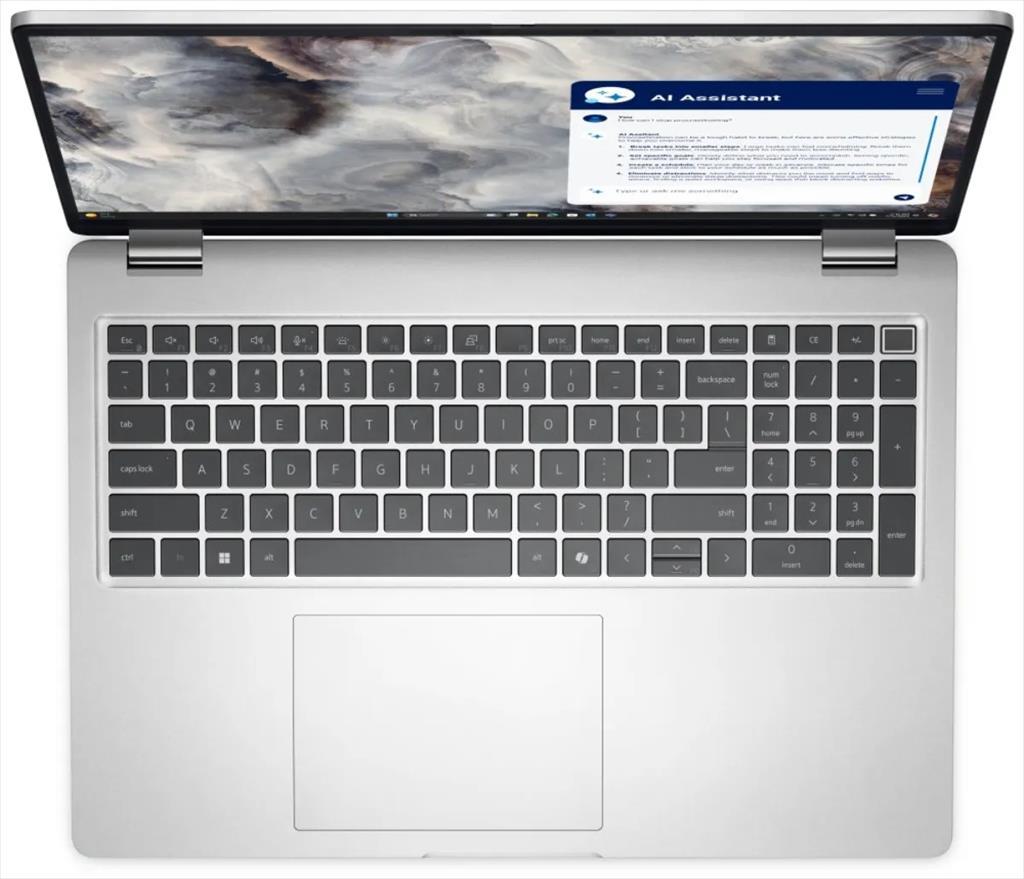 NOTEBOOK 16" DELL PRO 16 Plus PB16250, Ultra 7 265U/16GB RAM (1x 16) 5600 Mhz DDR5/ 512GB SSD M.2 NVMe/ /Cam+Mic,BT/Backlit KB /fingerprint reader - Image 3