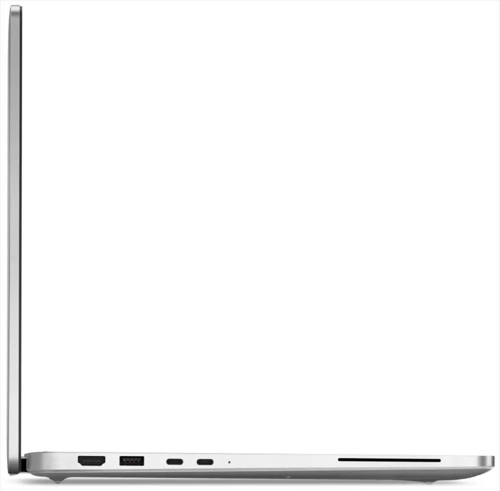 NOTEBOOK 16" DELL PRO 16 Plus PB16250, Ultra 7 265U/16GB RAM (1x 16) 5600 Mhz DDR5/ 512GB SSD M.2 NVMe/ /Cam+Mic,BT/Backlit KB /fingerprint reader - Image 4