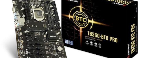 MB 1151 TB360-BTC PRO 2.0 BIOSTAR 2xDDR4 2666Mhz, VGA, HDMI, PCIex16, 11xPCIex1, M.2, 4xSATA, GbLan